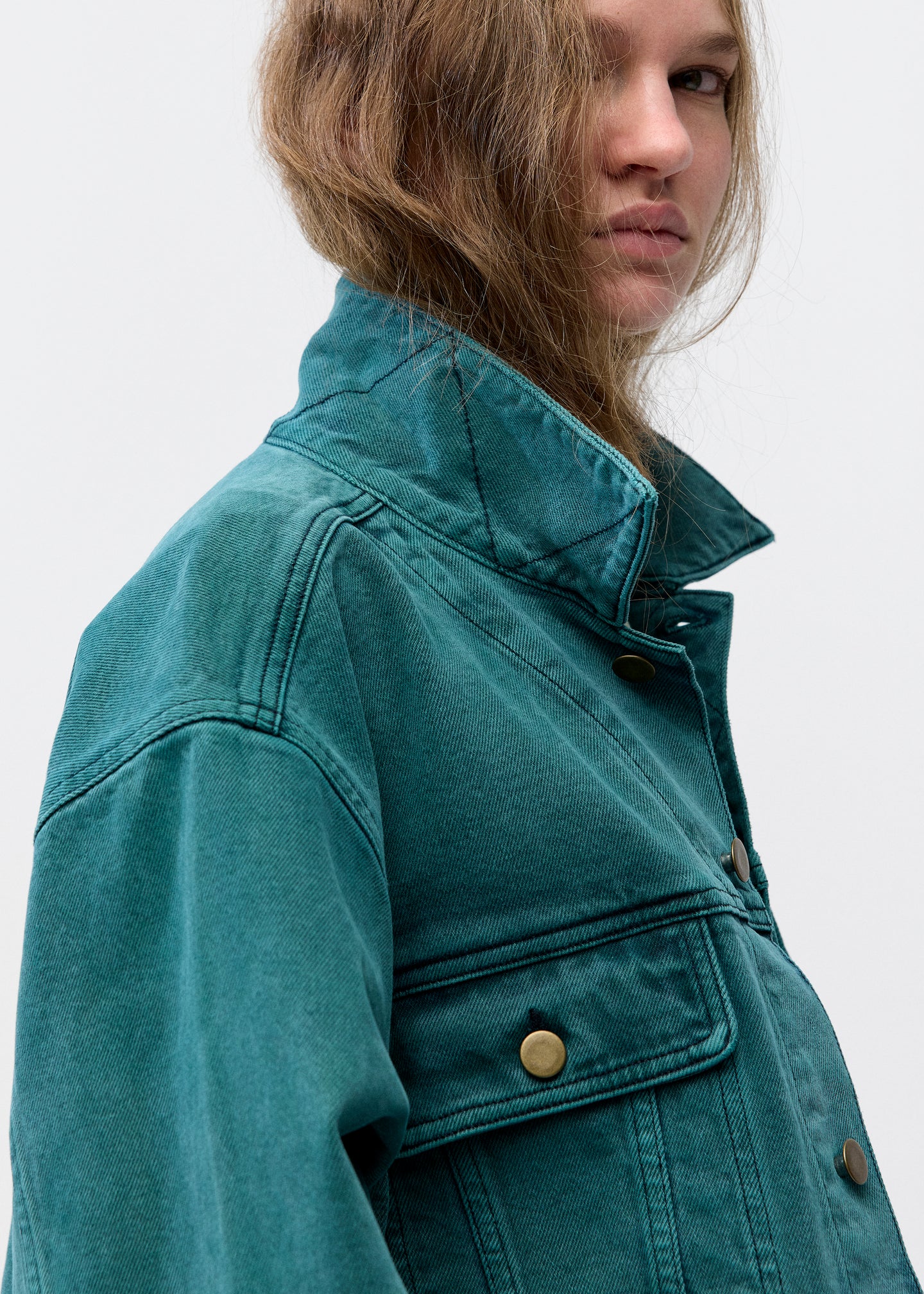 Jean Jacket in Pine Wash