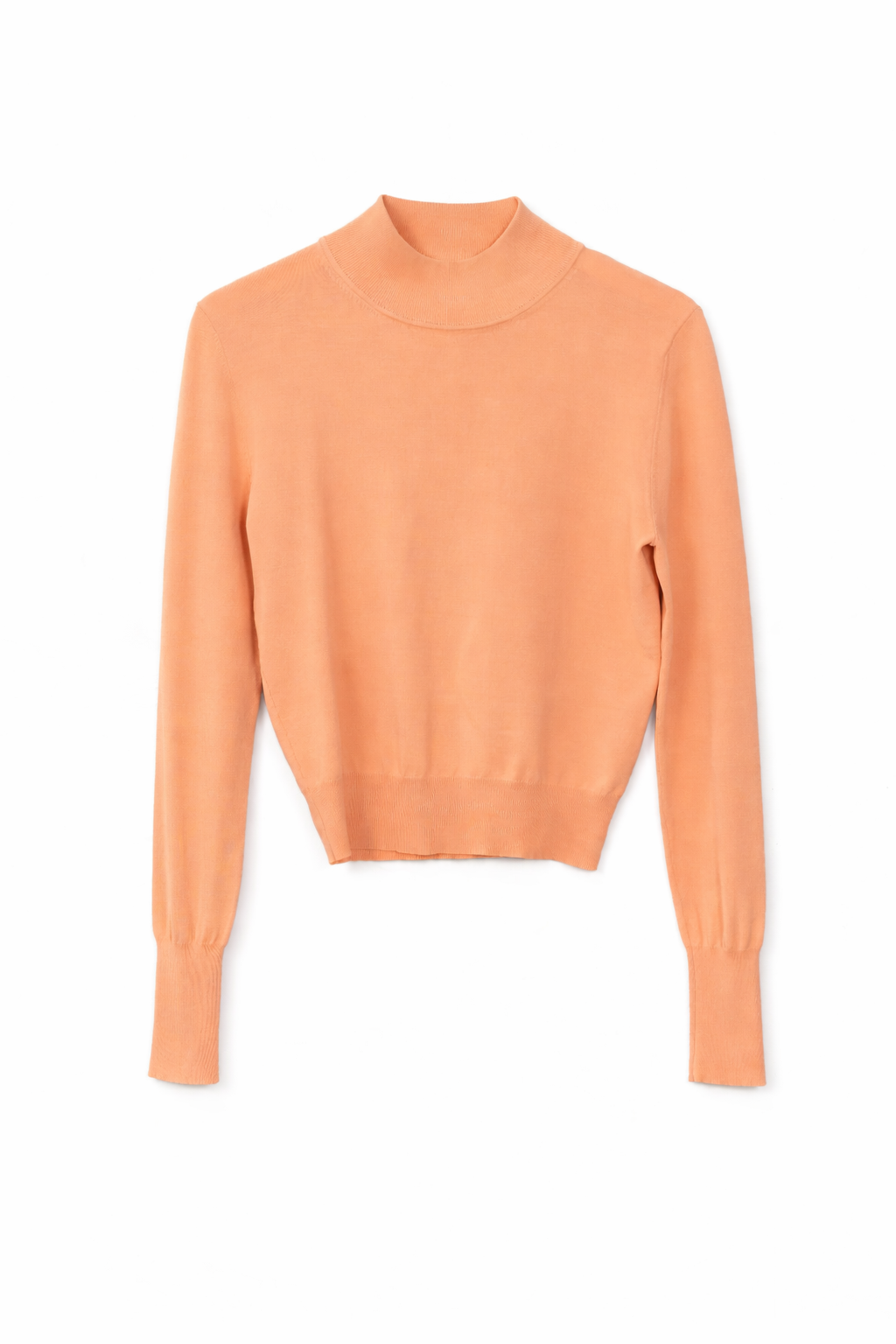 Skinny Mockneck in Light Pink