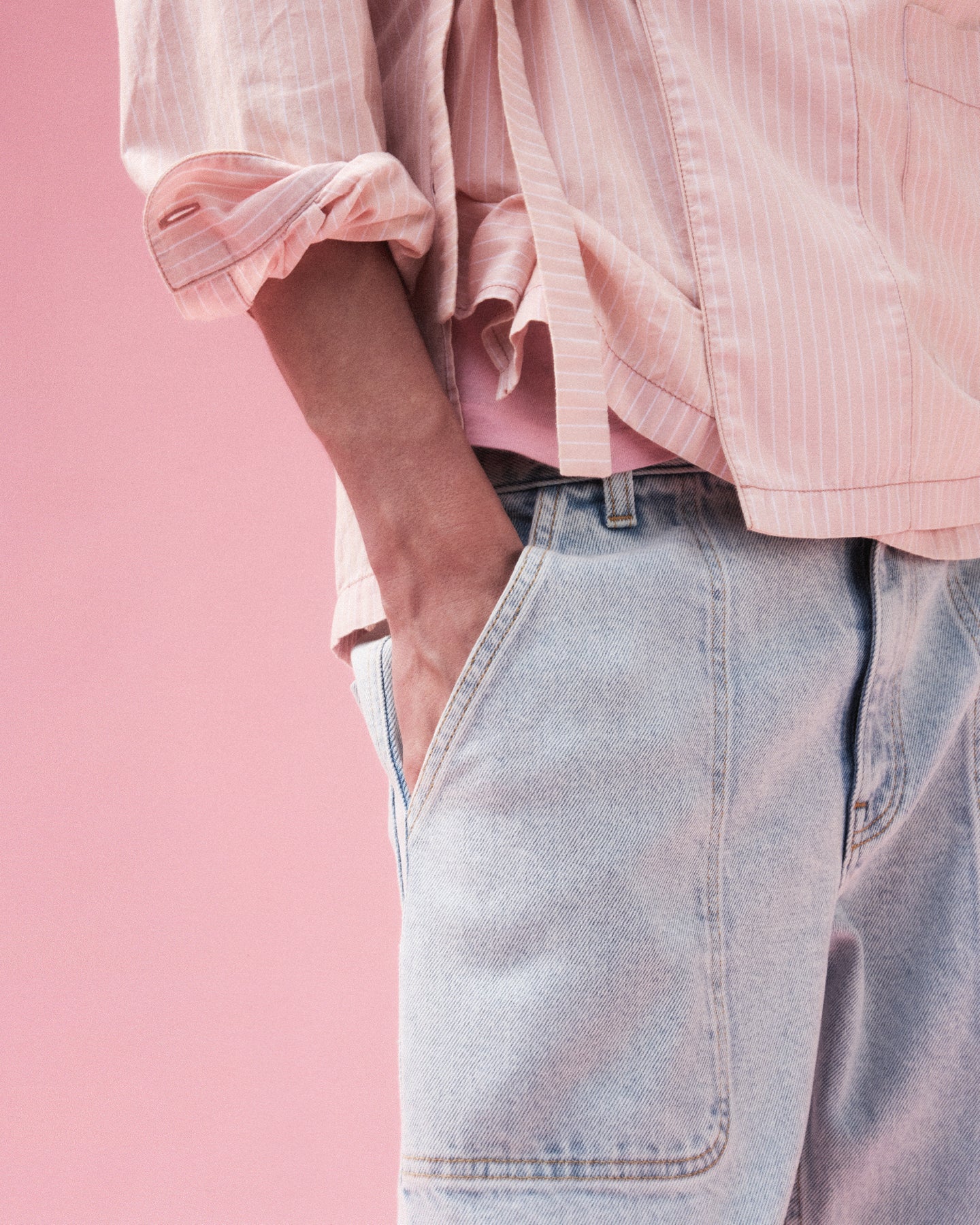 PJ Shirt in Strawberry Milkshake