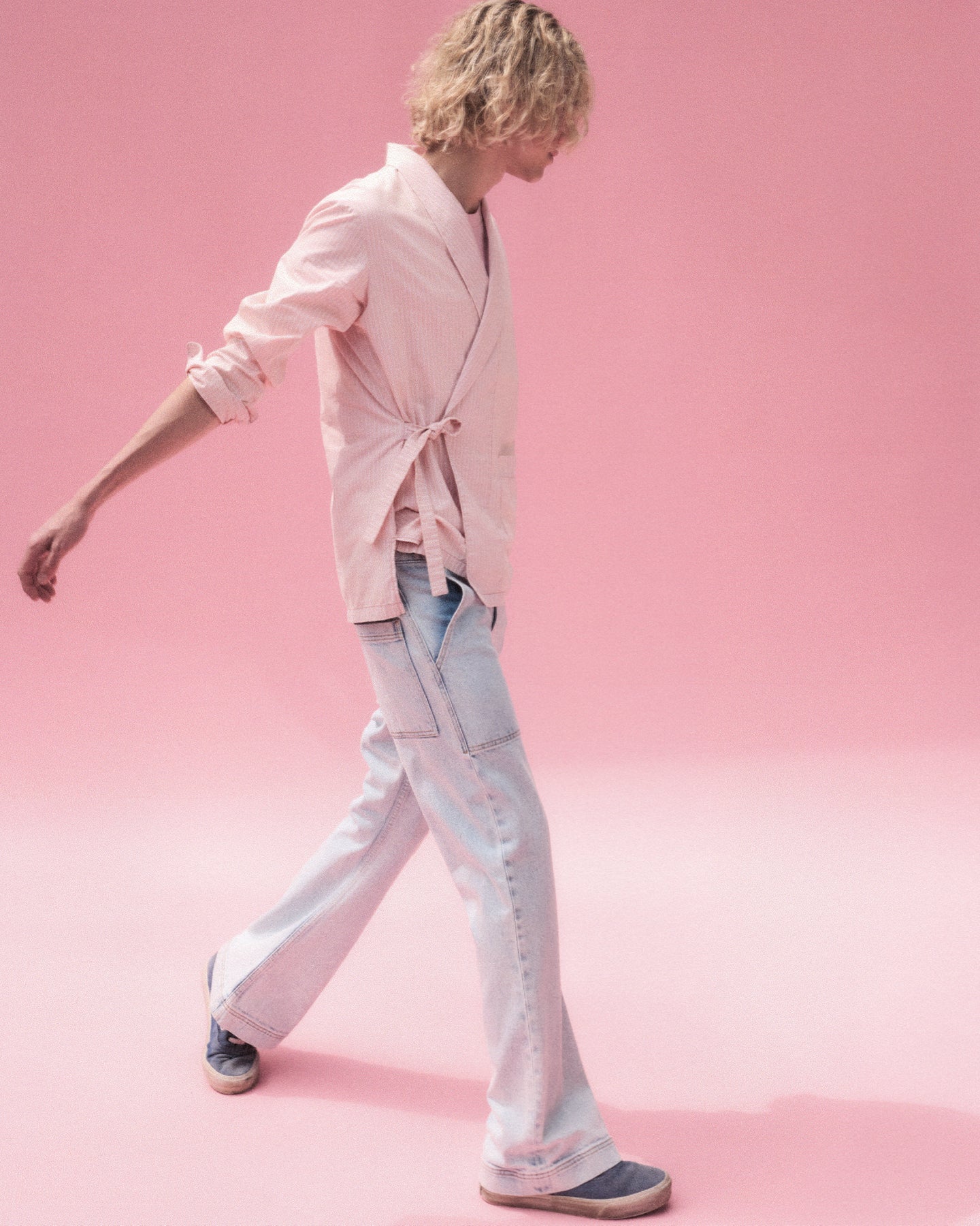 PJ Shirt in Strawberry Milkshake