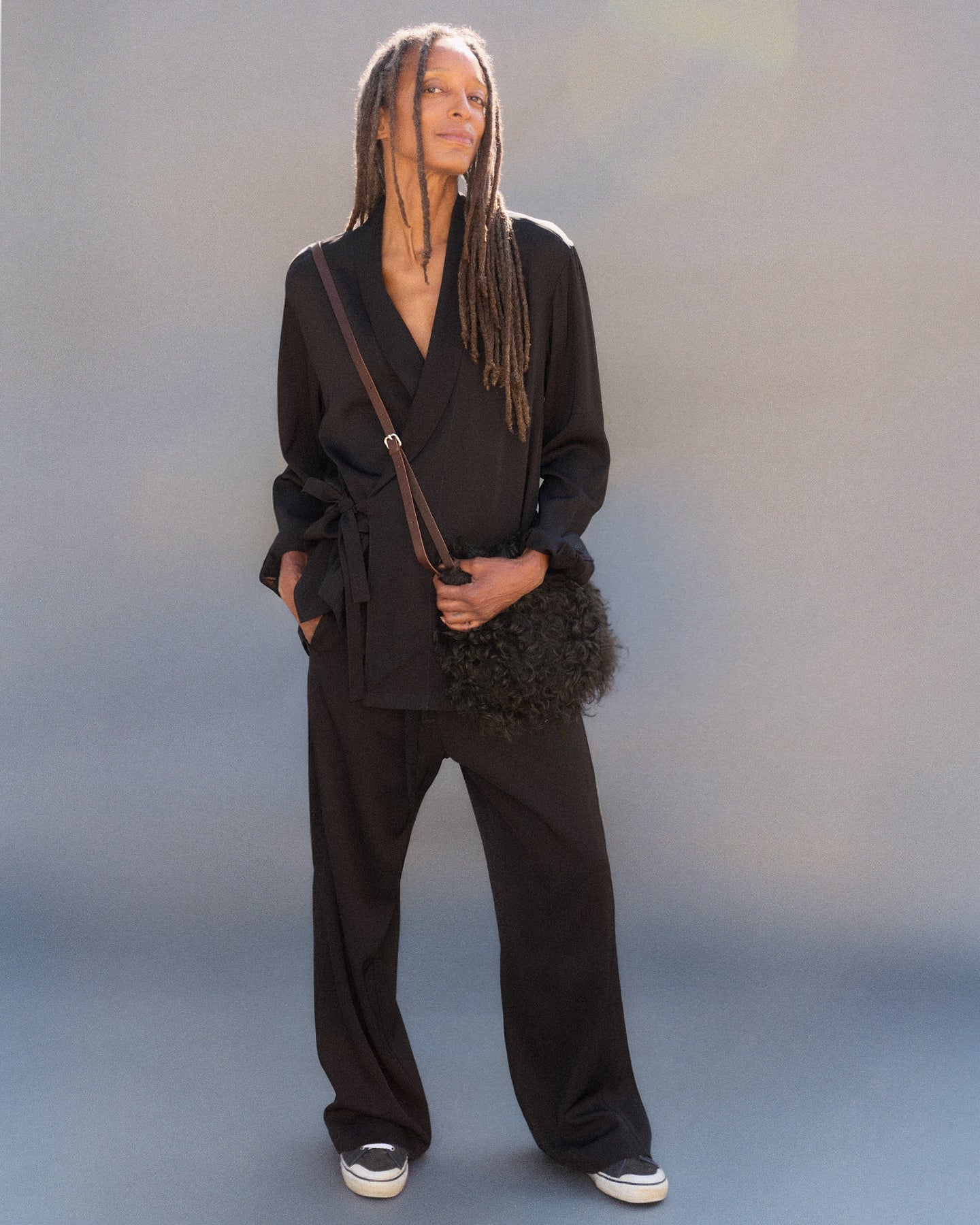 Drawstring Pant in Midnight