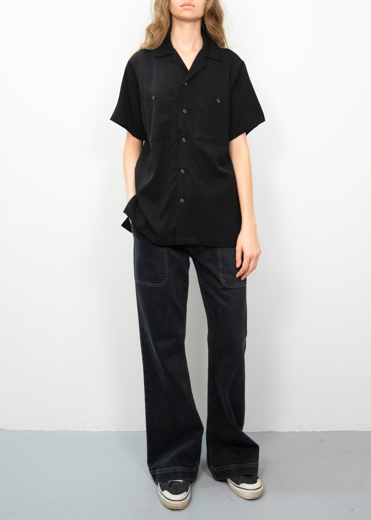 Short Sleeve Shirt in Midnight